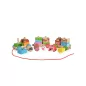 Moni Moni toys fa kisvonat állatos 39 cm