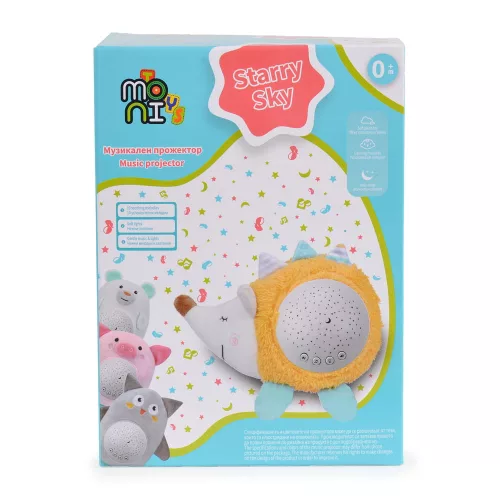 Moni Moni toys lamp éjjeli lámpa cica szürke