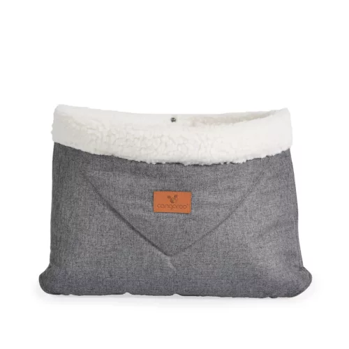 Moni LUXE kézmelegítő babakocsira, muff SZÜRKE