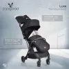 Moni LUXE kézmelegítő babakocsira, muff FEKETE