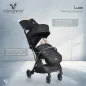 Moni LUXE kézmelegítő babakocsira, muff FEKETE
