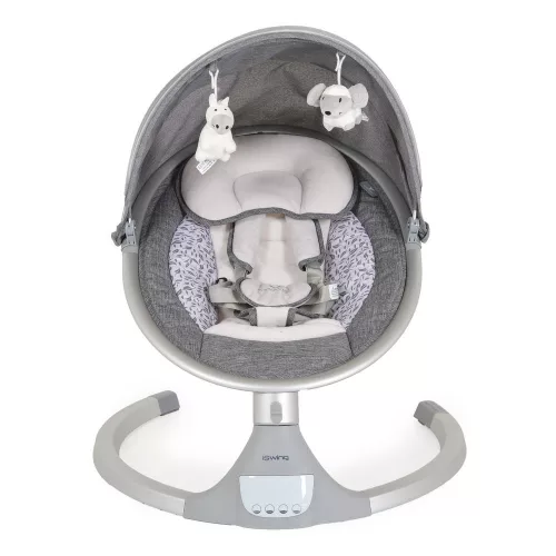 Moni Iswing elektromos hinta, 9 kg, 5seb., szúnyoghálóval EZÜST