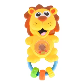 Moni Műanyagjáték csörgő oroszlános sárga