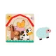 Moni Tooky fajáték fa farm puzzle 7 dbos szett