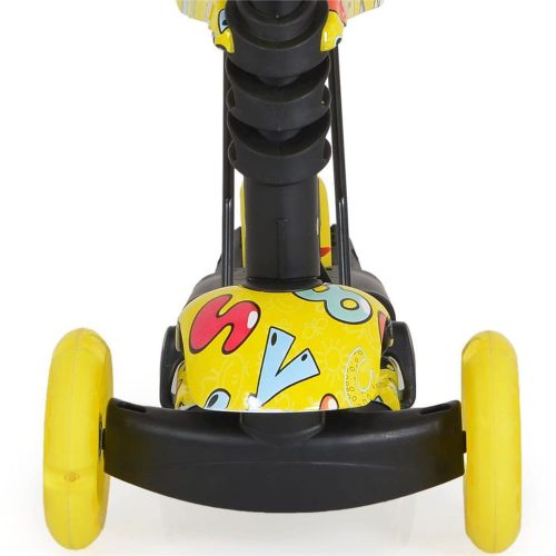 Moni Moni lollipop roller üléssel katicás sárga