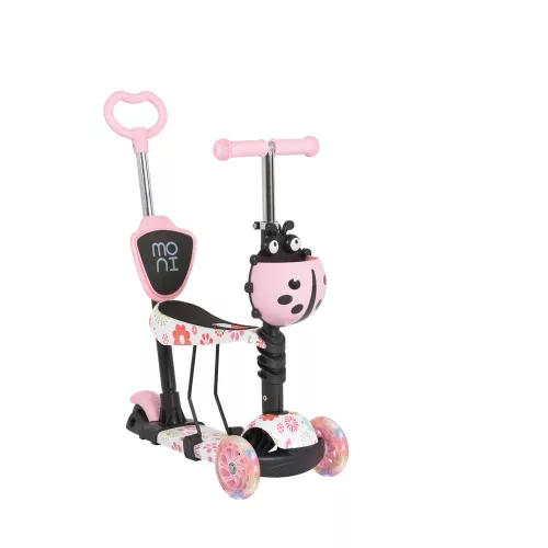 Moni Moni lollipop roller üléssel katicás pink