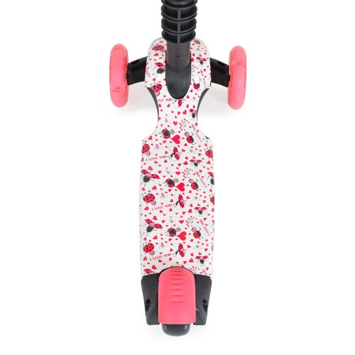 Moni Moni lollipop roller üléssel katicás piros