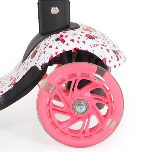 Moni Moni lollipop roller üléssel katicás piros