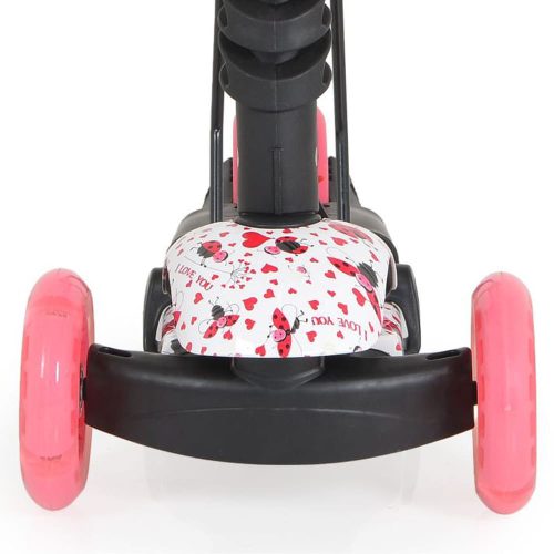 Moni Moni lollipop roller üléssel katicás piros