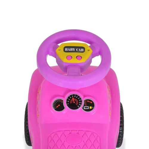 Moni Moni toys keep zenélős bébitaxi pink