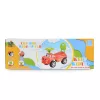 Moni Toys Keep zenélős bébitaxi piros