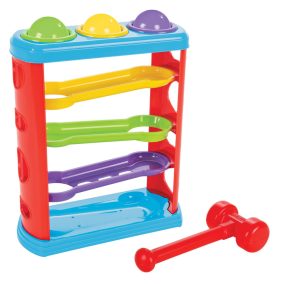   Moni Pilsan mini golyópálya 03351 műanyag színes, 3 golyóval