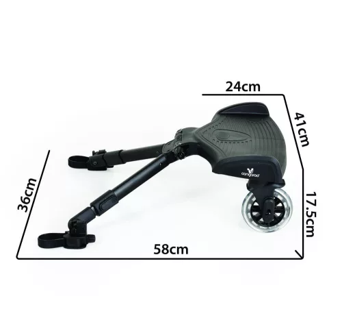 Moni Cangaroo follow me testvérfellépő univerzális fekete