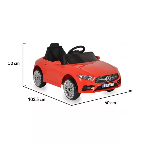 BO elektromos autó Mercedes-Benz CLS 350  PIROS