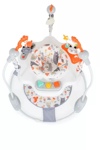 Moni Moni magic fun baba ugráló pasztel játékkal narancs