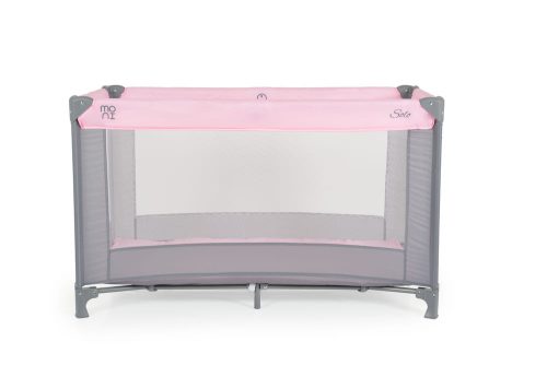 Moni Moni solo összecsukható utazóágy 1 szintes pink