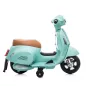   Moni BO VESPA elektromos kismotor GTS Super Sport 6V ZÖLD/MENTA