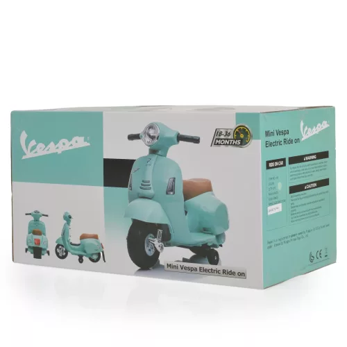 Moni BO VESPA elektromos kismotor GTS Super Sport 6V ZÖLD/MENTA