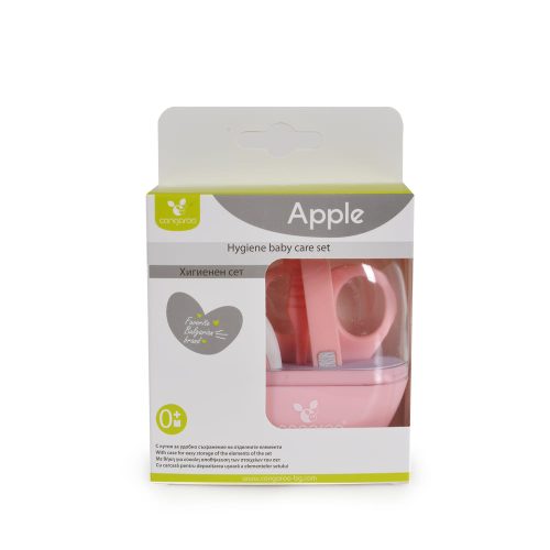 Moni Apple higéniai ápoló szett babáknak pink