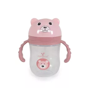 Moni Cangaroo berry itatópohár 240ml pink