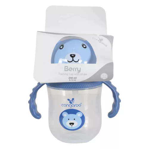 Moni BERRY itatópohár 240ml KÉK