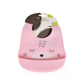 Moni Cangaroo Oscar szilikon előke pink