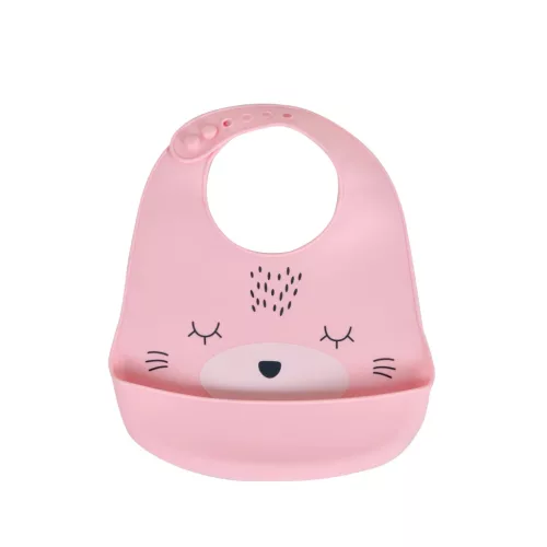Moni Cangaroo Oscar szilikon előke pink