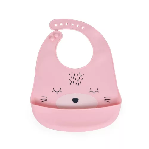 Moni Cangaroo Oscar szilikon előke pink
