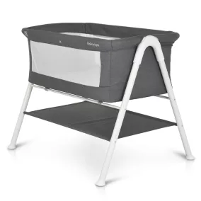   MONI Kalinihta újszülött babaágy önálló, 11 kg, 1 szint fehér láb grafit