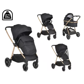 Moni Cangaroo hydra 2in1 babakocsi fekete