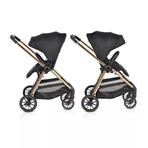 Moni Cangaroo hydra 2in1 babakocsi fekete