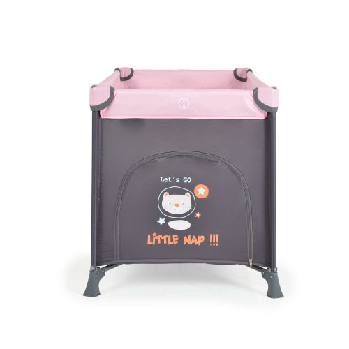 Moni Moni tommy összecsukható utazóágy 2 szintes, kibújós pink