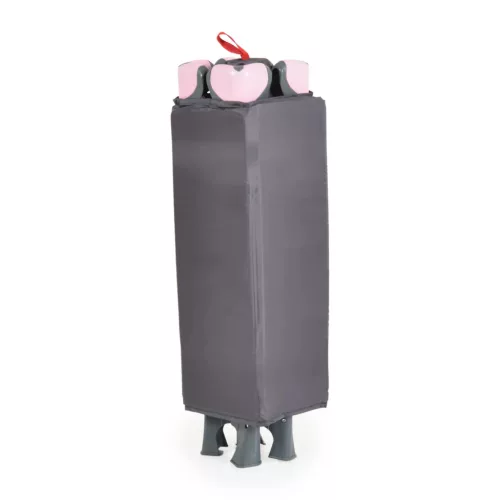 MONI Tommy összecsukható utazóágy 2 szintes, kibújós pink