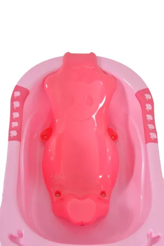 Moni Larissa babakád, kád betéttel 89cm pink