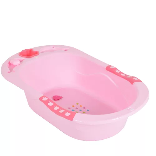 Moni Larissa babakád, kád betéttel 89cm pink