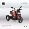 MONI BO Colombo motor 3 kerekű 12V PIROS
