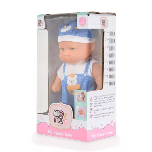 Moni Moni toys baba 20 cm 6121 kanári