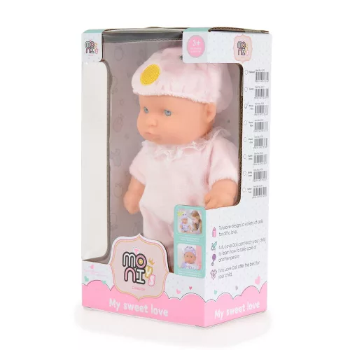 Moni Moni toys baba 20 cm 6122 pink