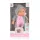Moni Moni toys baba 20 cm 6129 szürke/pink