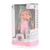 Moni Moni toys baba 20 cm 6129 szürke/pink