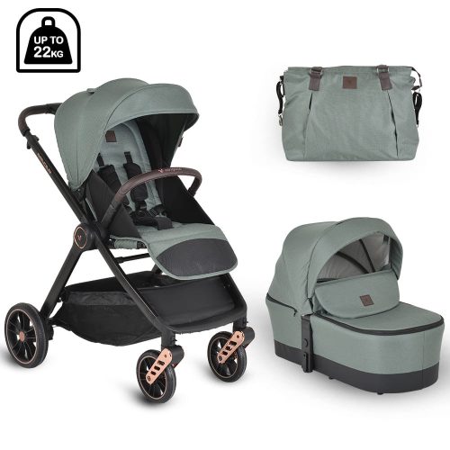 Moni Macan 2in1 babakocsi zöld