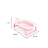 Moni TERRA összecsukható kád digitális hőmérővel PINK