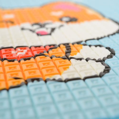 Moni Kétoldalas vízálló csúszásmentes játszószőnyeg 180*100- Rózsa