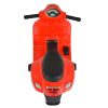 Moni Bo vespa elektromos kismotor gts super sport 6v piros