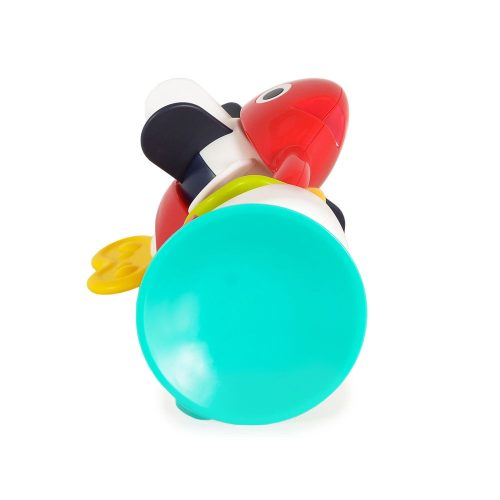 Moni Hola játék etetőszékre 2in1 rágóka piros hal