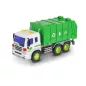 Moni Toys Kisautó kukásautó 1:16 emelhető platós zöld