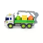 Moni Toys Kisautó szelektív kukákkal 1:16 színes
