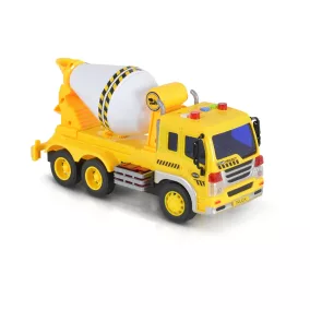 Moni Kisautó betonkeverő 1:16 sárga/fehér