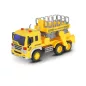 Moni Toys Kisautó emelődarus teherkocsi 1:16 sárga