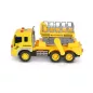 Moni Toys Kisautó emelődarus teherkocsi 1:16 sárga